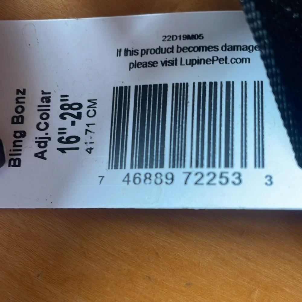 Lupine Pet 1in 16”-28”